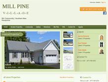 Tablet Screenshot of millpinevillage.com